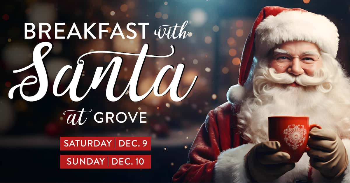 Breakfast with store santa 2020