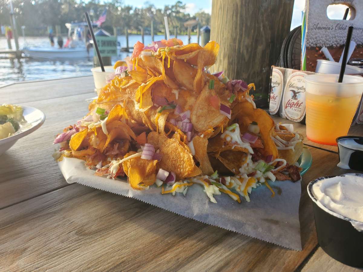 Loaded Fresh Fried Potato Chips