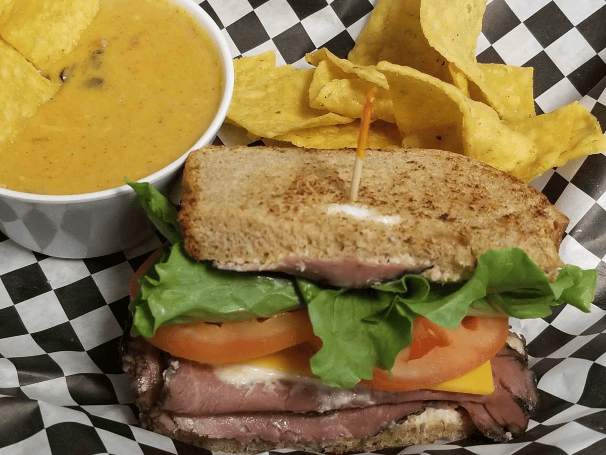 Wednesday Roast Beef with Chicken Tortilla Soup Lunch The Sumner Cafe and Catering Cafe