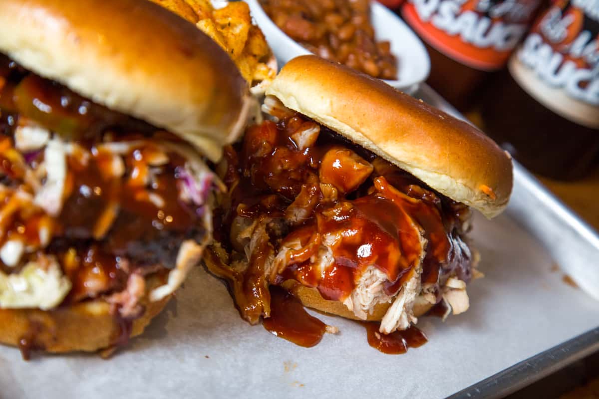 pork sandwiches