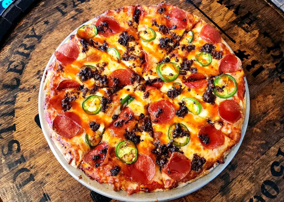 Sweet Heat Pizza - Voodoo Brewing Co. - Fountain Inn, SC