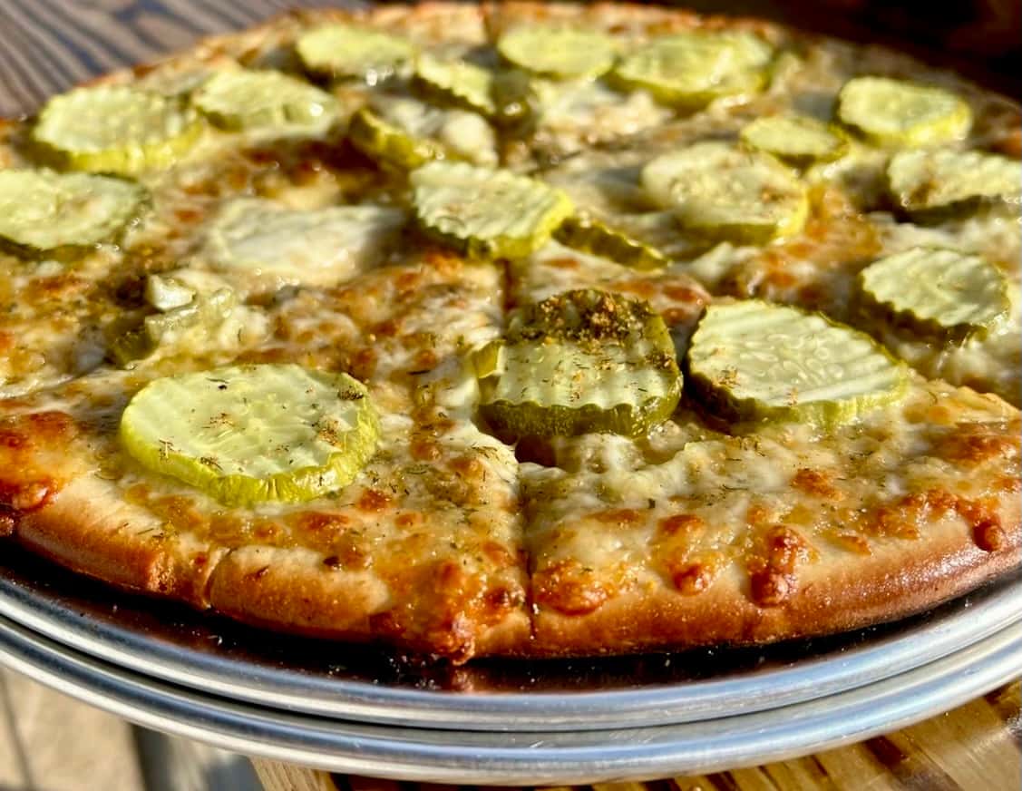 Voodill Pickle Pizza - Voodoo Brewing Co. - Fountain Inn, SC