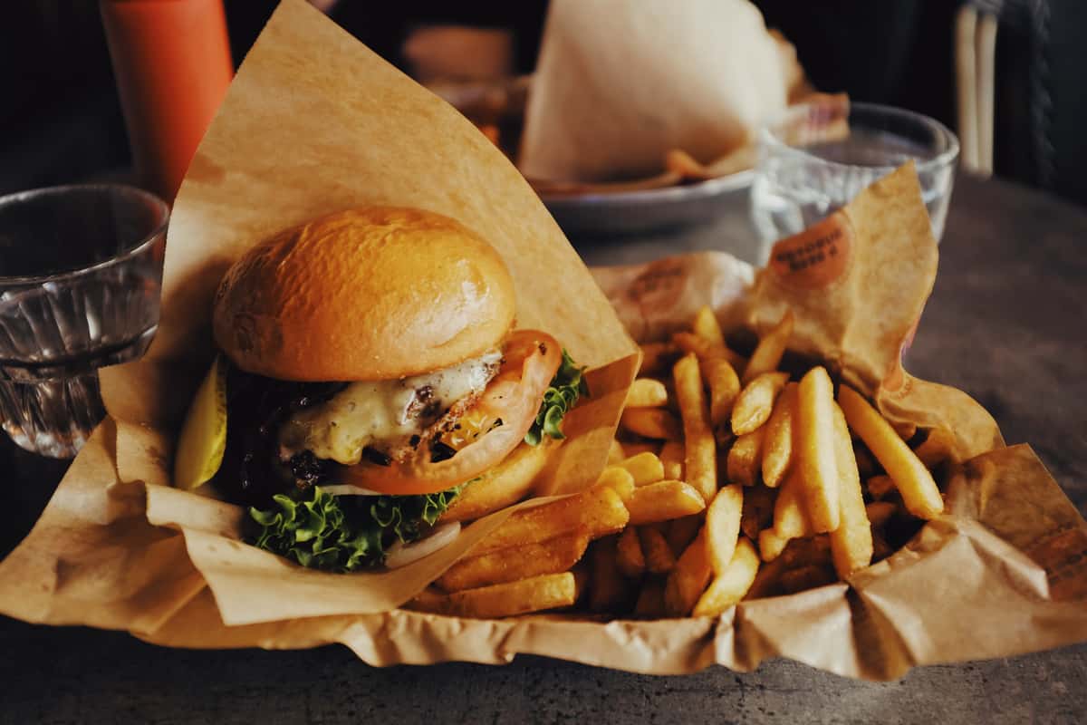 burger & fries