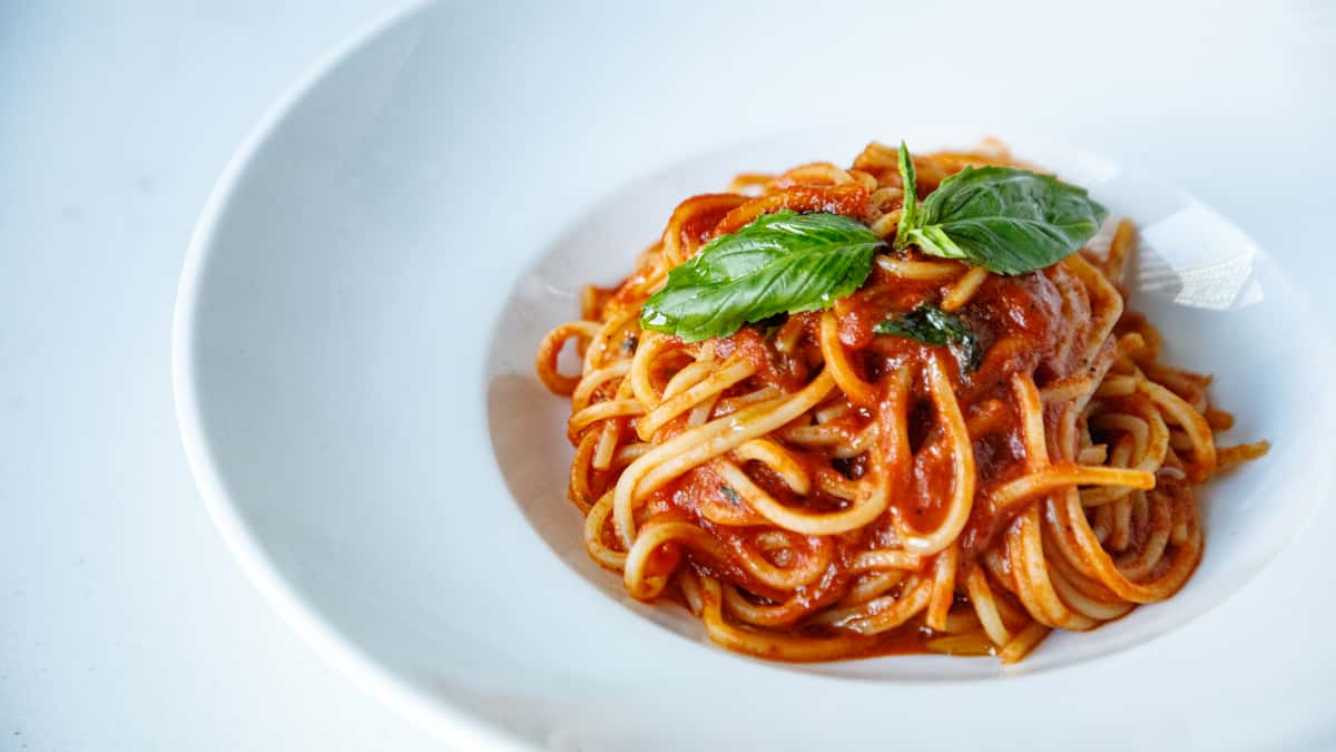 Spaghetti Chitarra Al Pomodoro