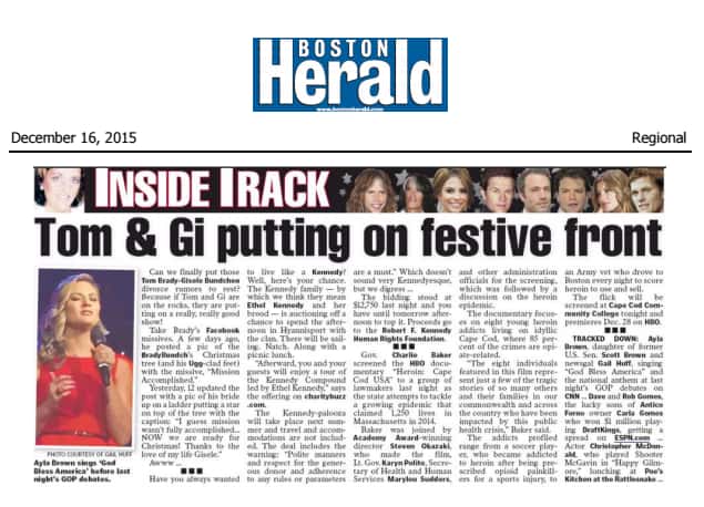 Boston Herald – Tracked Down