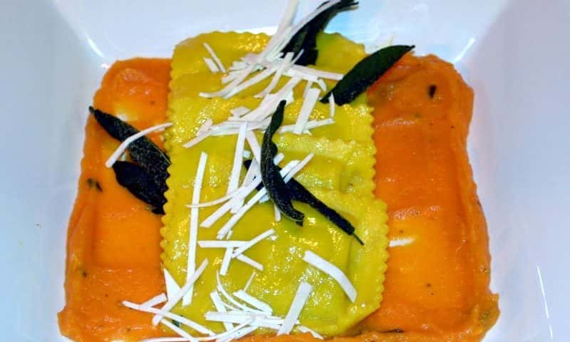 Fall Dish of the Week: Ravioli Autunnali al Burro Fuso at Terramia Ristorante