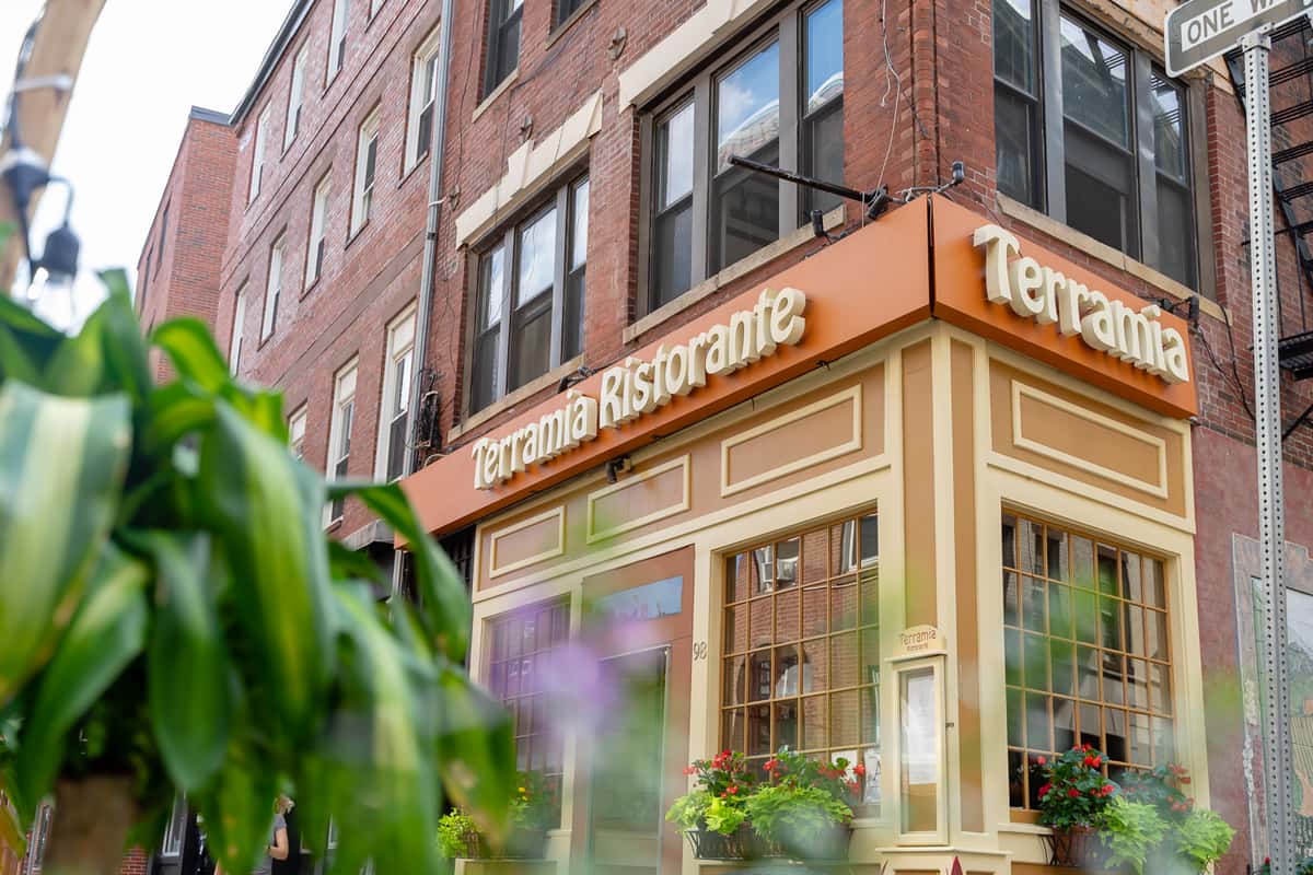 Storefront of Terramia Ristorante