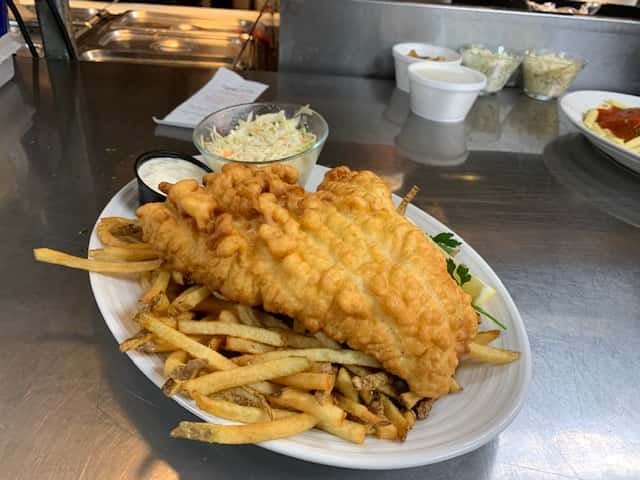 Deep Fried Haddock (FRIDAY ONLY)
