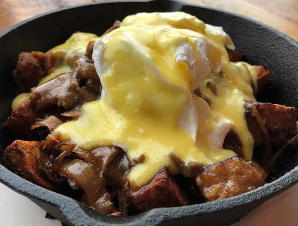 Local Meatloaf Hash & Egg