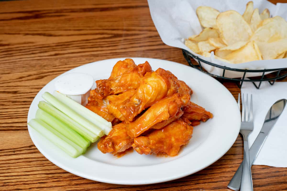 BoneIn Wings Lunch and Dinner Menu 75th Street Inn Bar & Grill