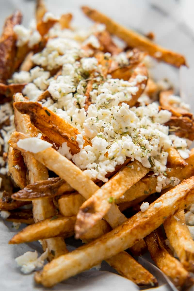 Greek Feta Fries - Menu - Hanebrink's Best Chicken, CheeseSteak, And ...