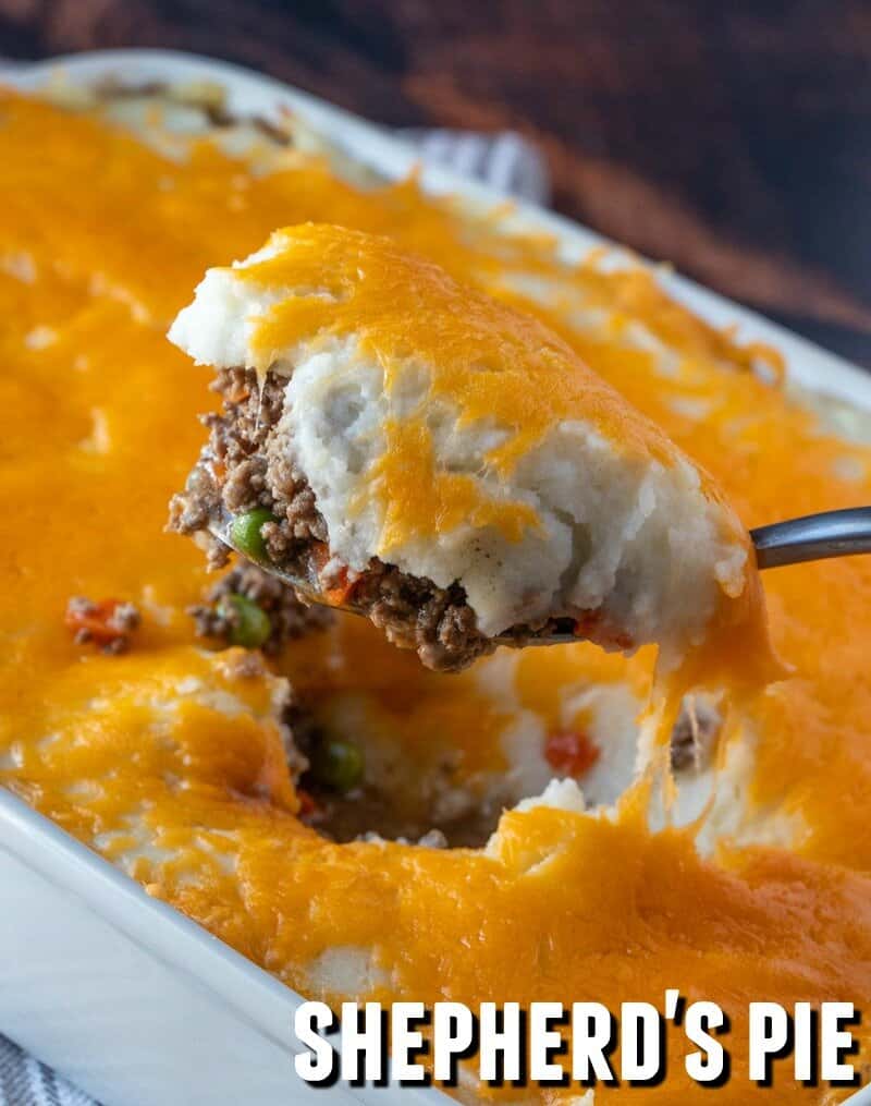 Shepherd's Pie with Steamed Vegetables