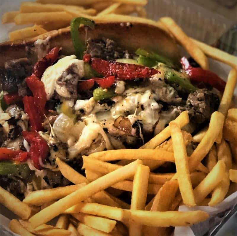 Philly Cheesesteak with Fries