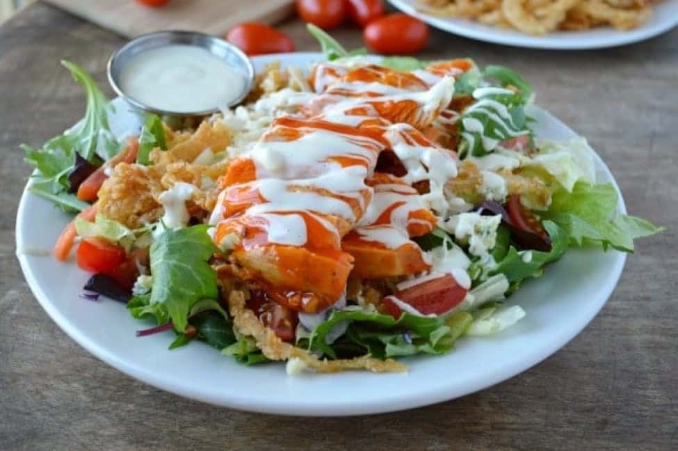 Spicy Buffalo Chicken Salad