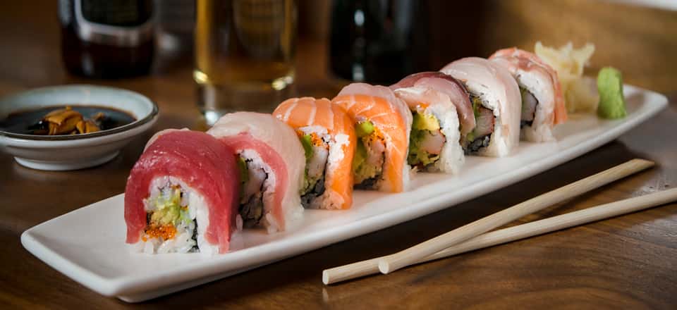 sushi platter