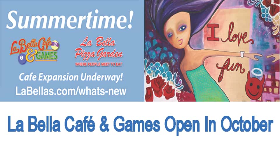Café Expansion Underway Open October 2021