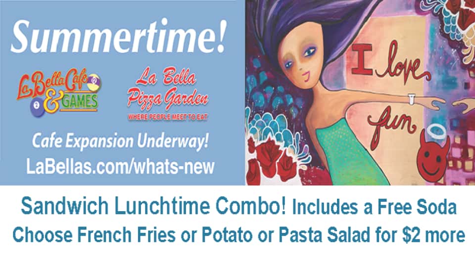 La Bella Summertime Sandwich Combo Labella Café Expansion Underway