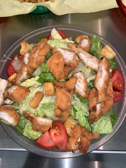 Crispy Chicken Salad