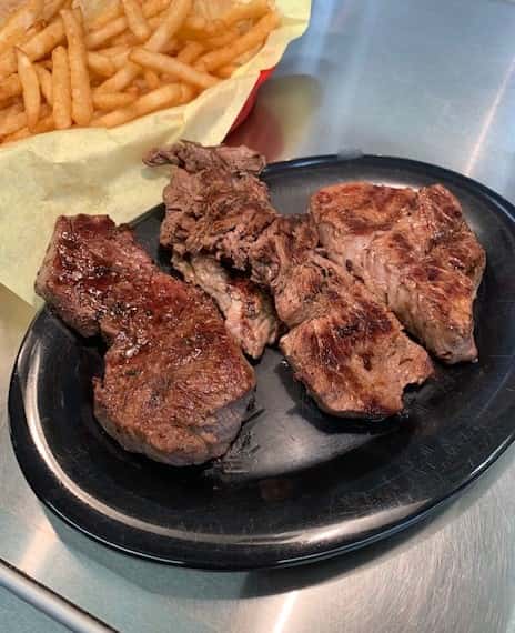 Beef Tenderloin & Salad