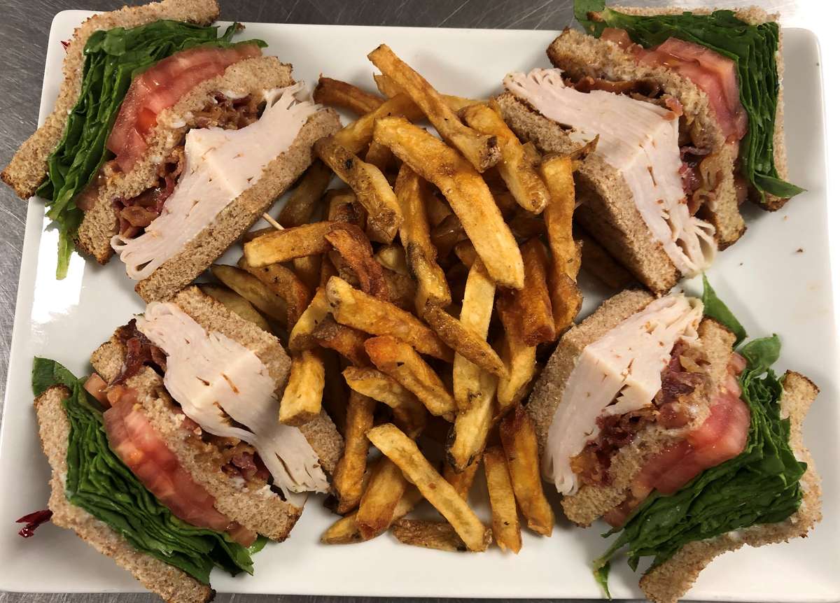 Turkey Club Triple Decker Clubs Wilton House of Pizza Pizza