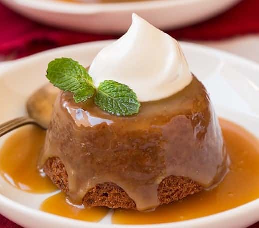Warm Toffee Pudding