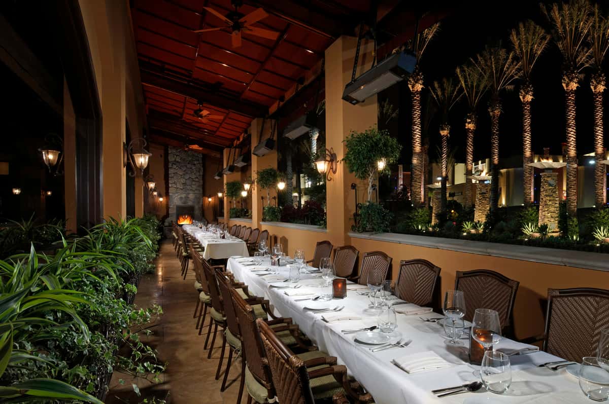 vineyard patio outside