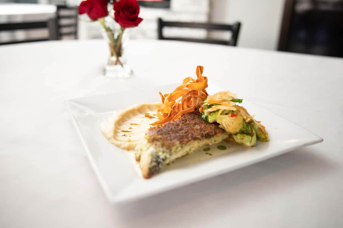 Herbed Crusted Haddock