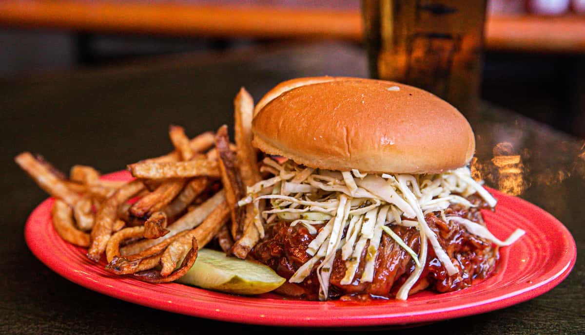 Pulled Pork Burger