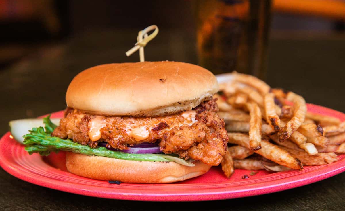 Spicy Chicken Burger