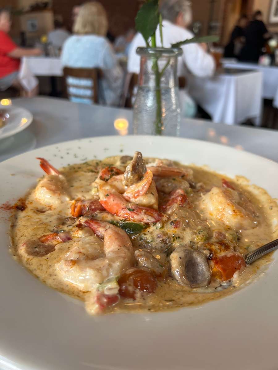 Cajun Shrimp and Grits - Lunch - City Cafe and Bakery - Cafe in