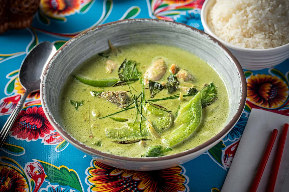 Best green curry near me on sale