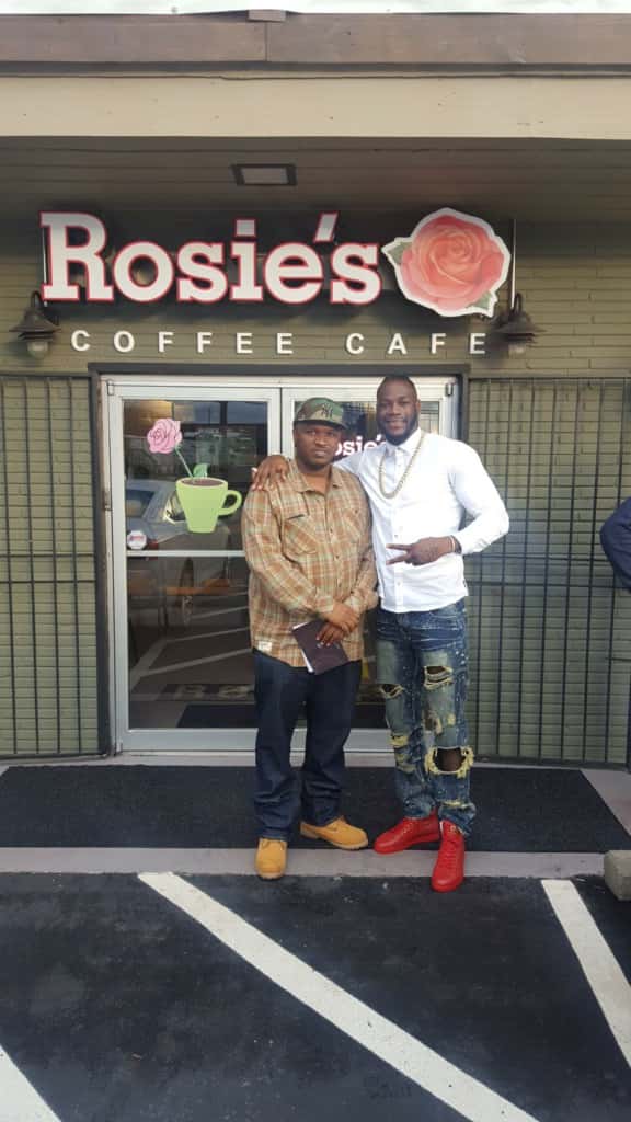 Boxer Deontay Wilder