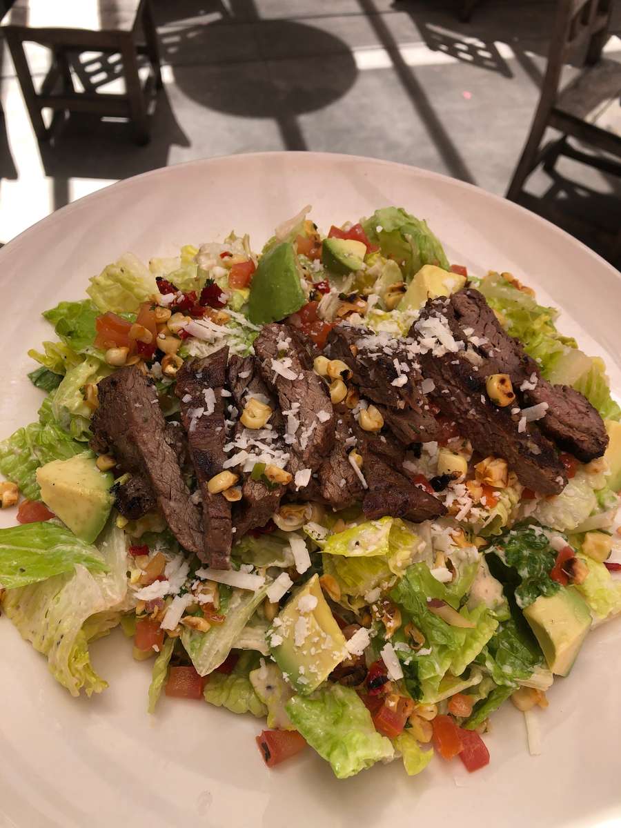 Grilled Carne Asada Caesar