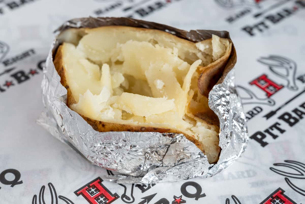 Baked Potato - Hard Eight BBQ- Best Barbecue Restaurant in TX