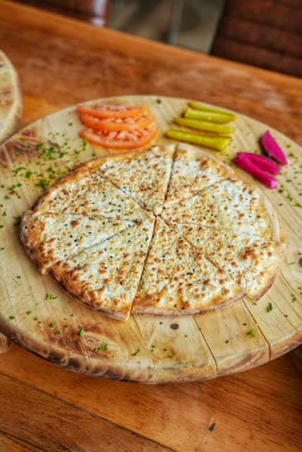 Cheese Manaesh - La Pasha Lounge & Grill - Mediterranean
