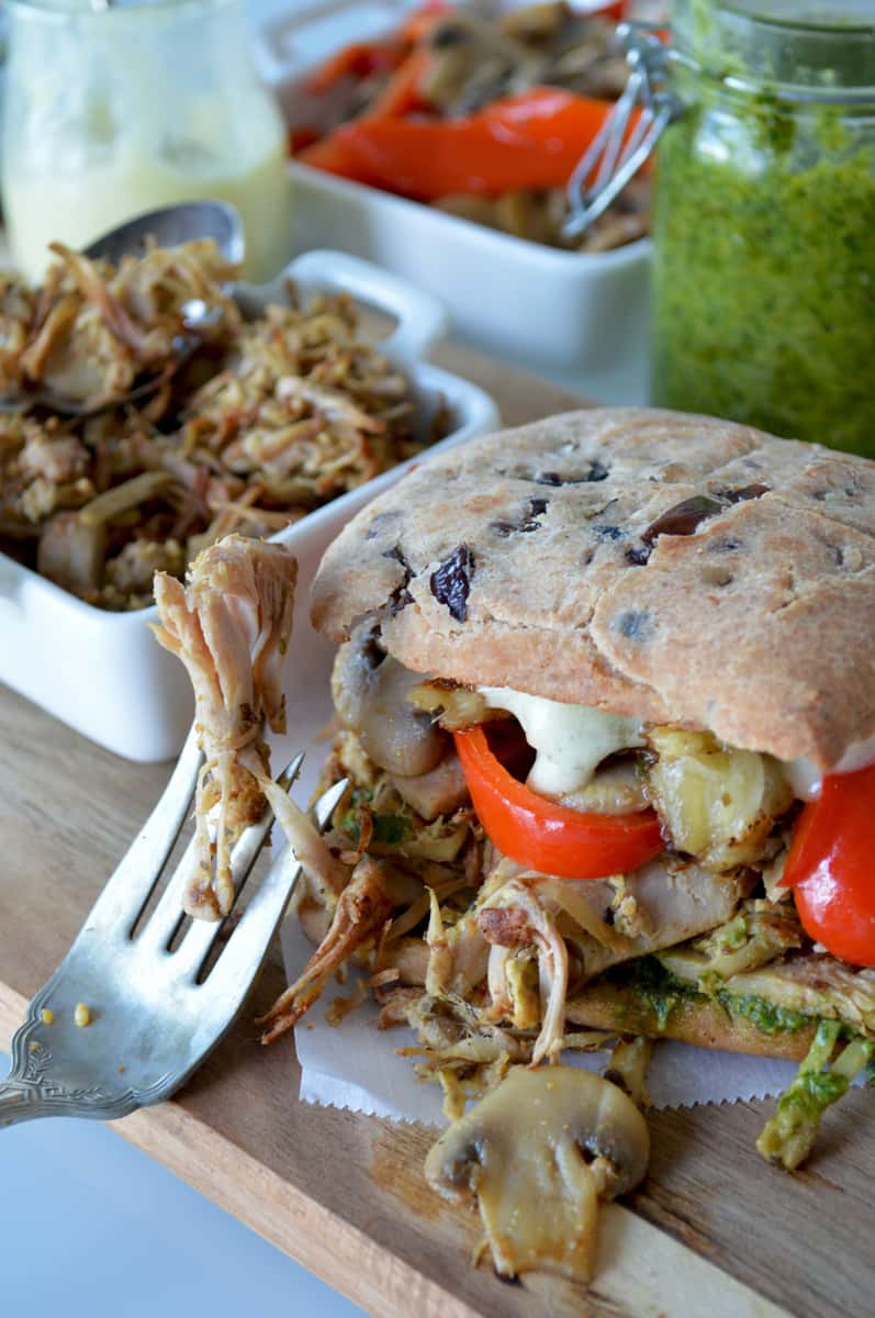 whole grain panini
