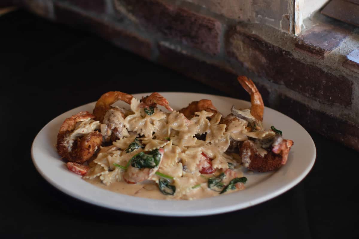 L Shrimp Portobello Lunch Menu Antonio's Italian Grill