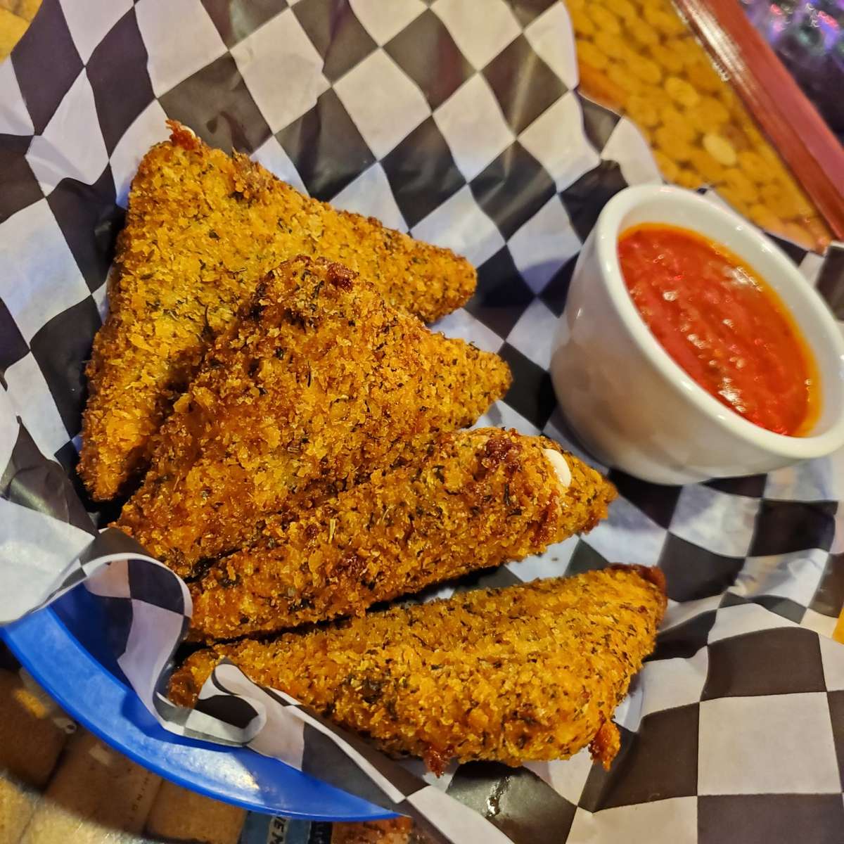 Hand Breaded Cheese Wedges