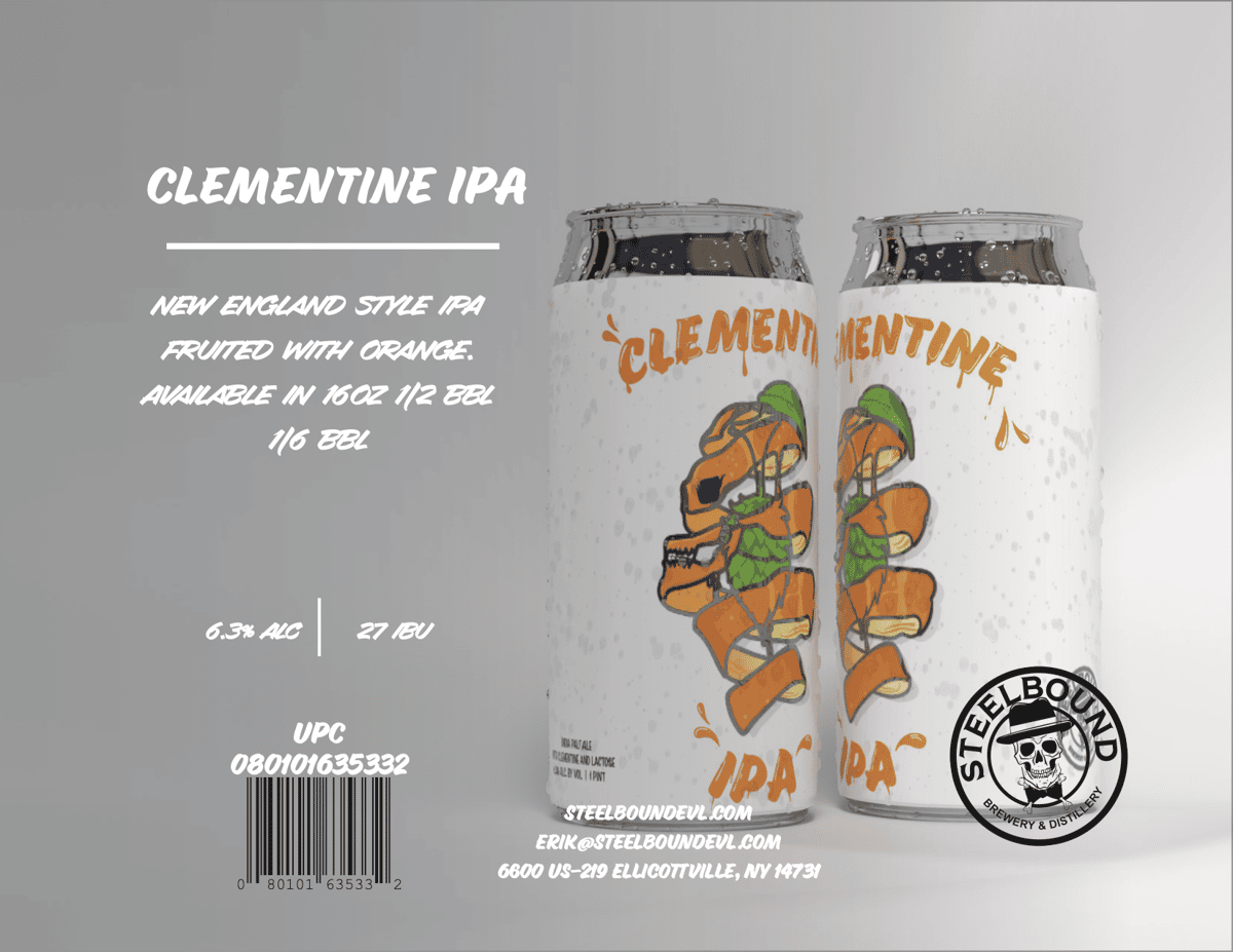 Line 'Em Up - Steelbound - Brewery in NY