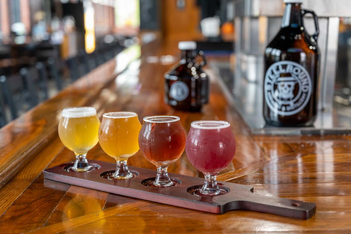 Line 'Em Up - Steelbound - Brewery in NY