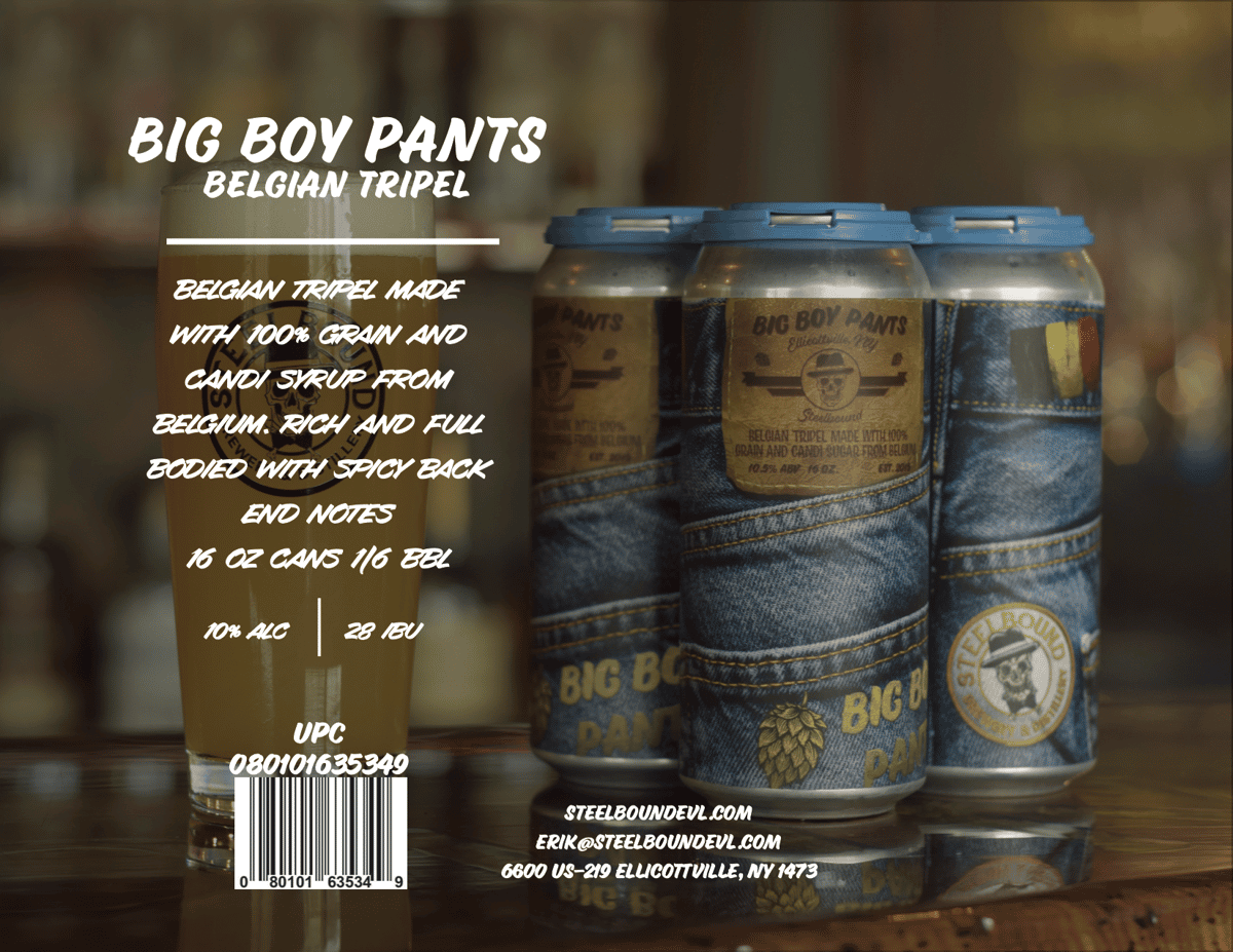 Big Boy Pants Belgian Tripel