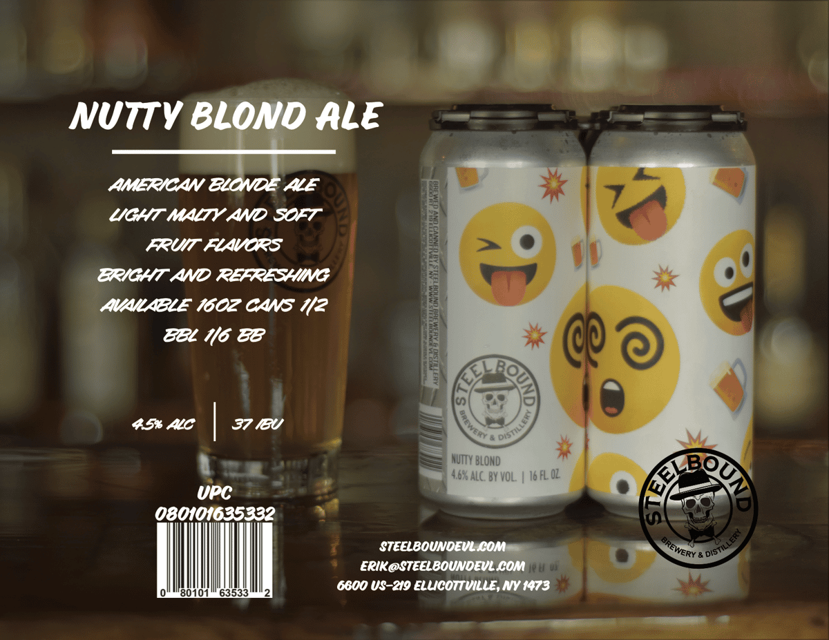 Line 'Em Up - Steelbound - Brewery in NY