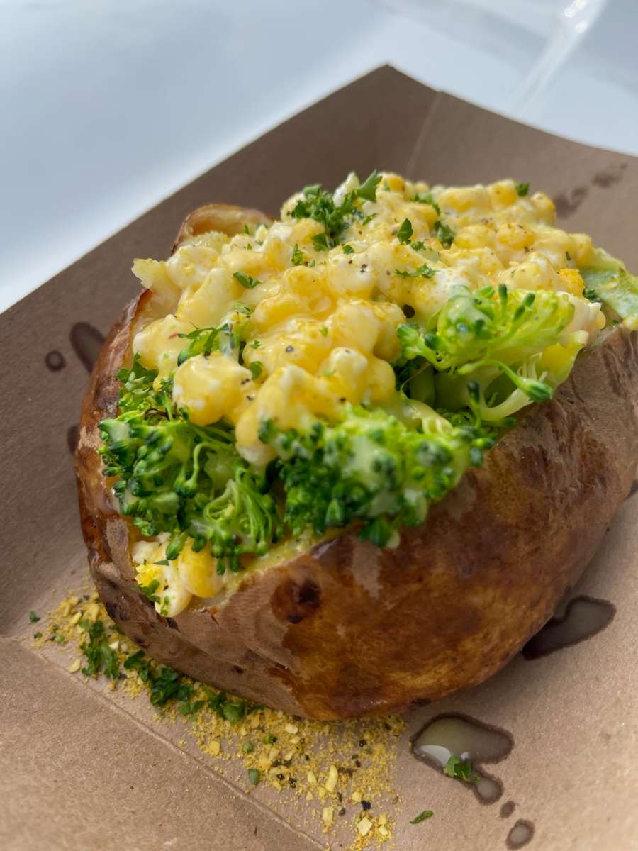 Skillet Corn Bake Potato - Aww Shucks Alabama's Original Gourmet