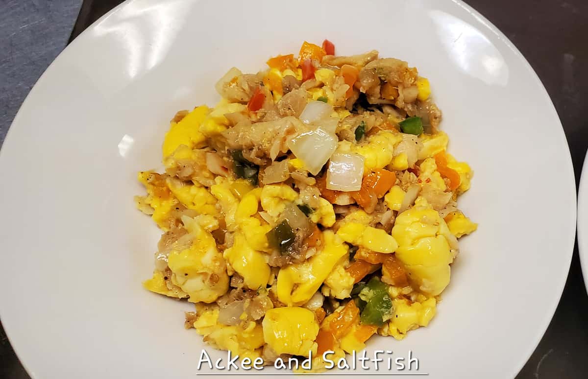 Ackee and Saltfish - Island Spice Bar and Grill - Caribbean