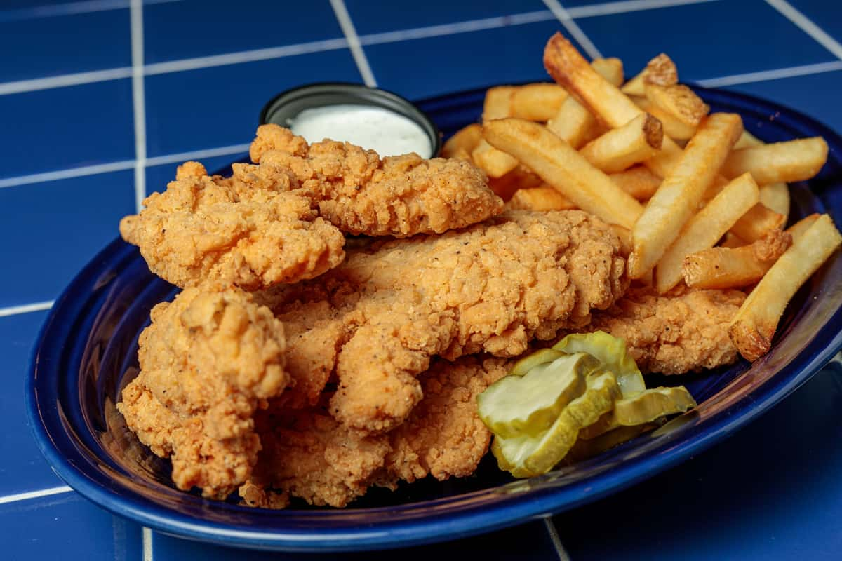 Chicken Tender Platter Main Menu Fernando's Omaha Mexican