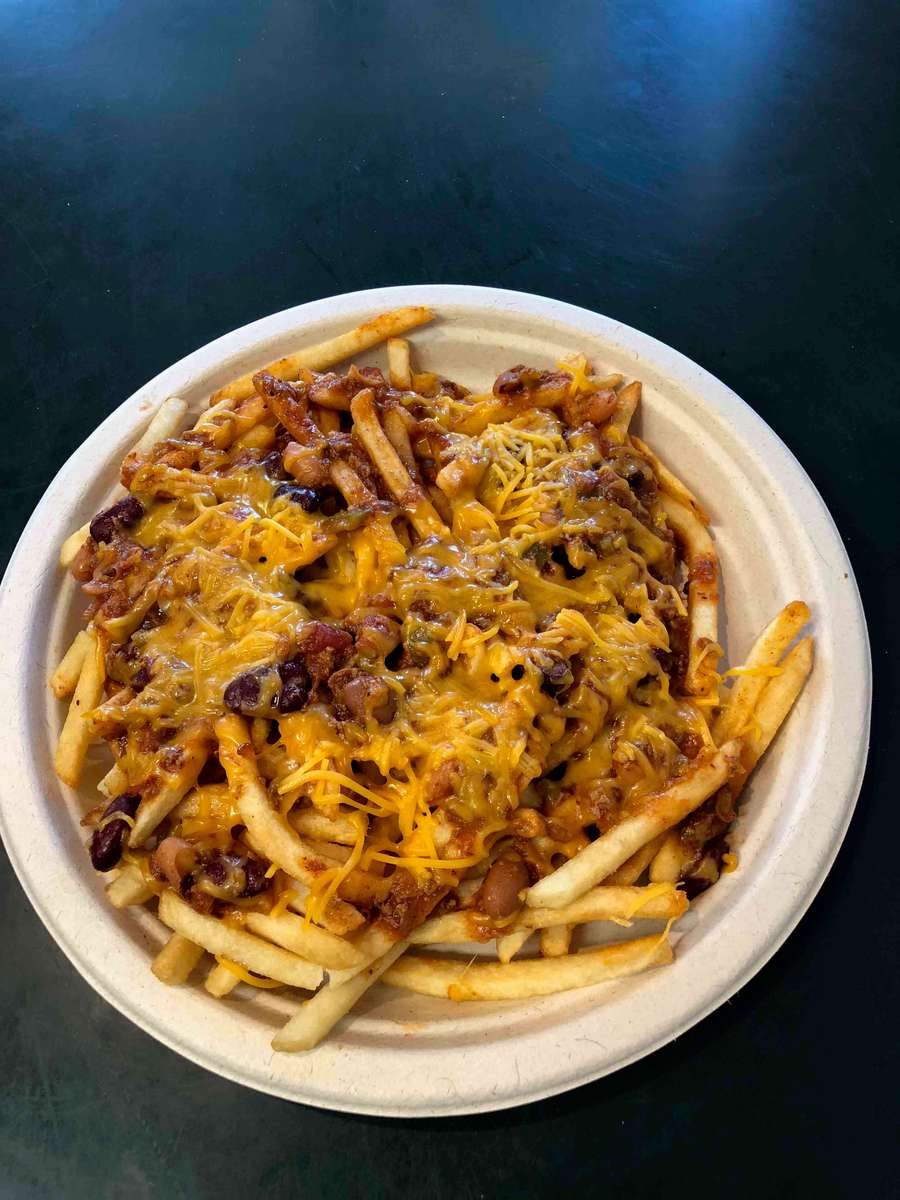 Chili Cheese Fries - Menu - The Outdoor Grill - Barbecue Restaurant in ...