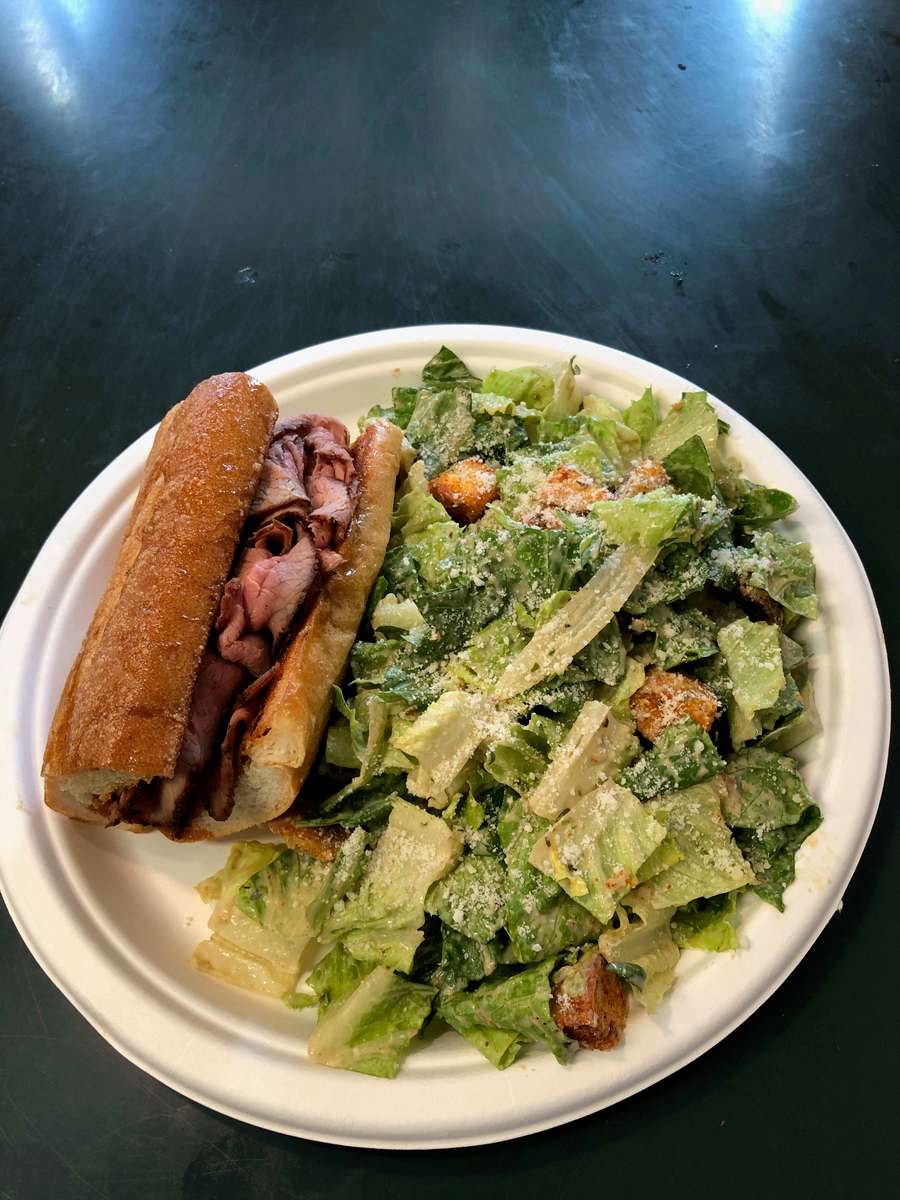 1/2 Tri-Tip Sandwich & 1/2 Caesar Salad