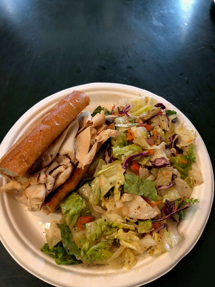 1/2 Tri-Tip Sandwich & 1/2 Garden Salad