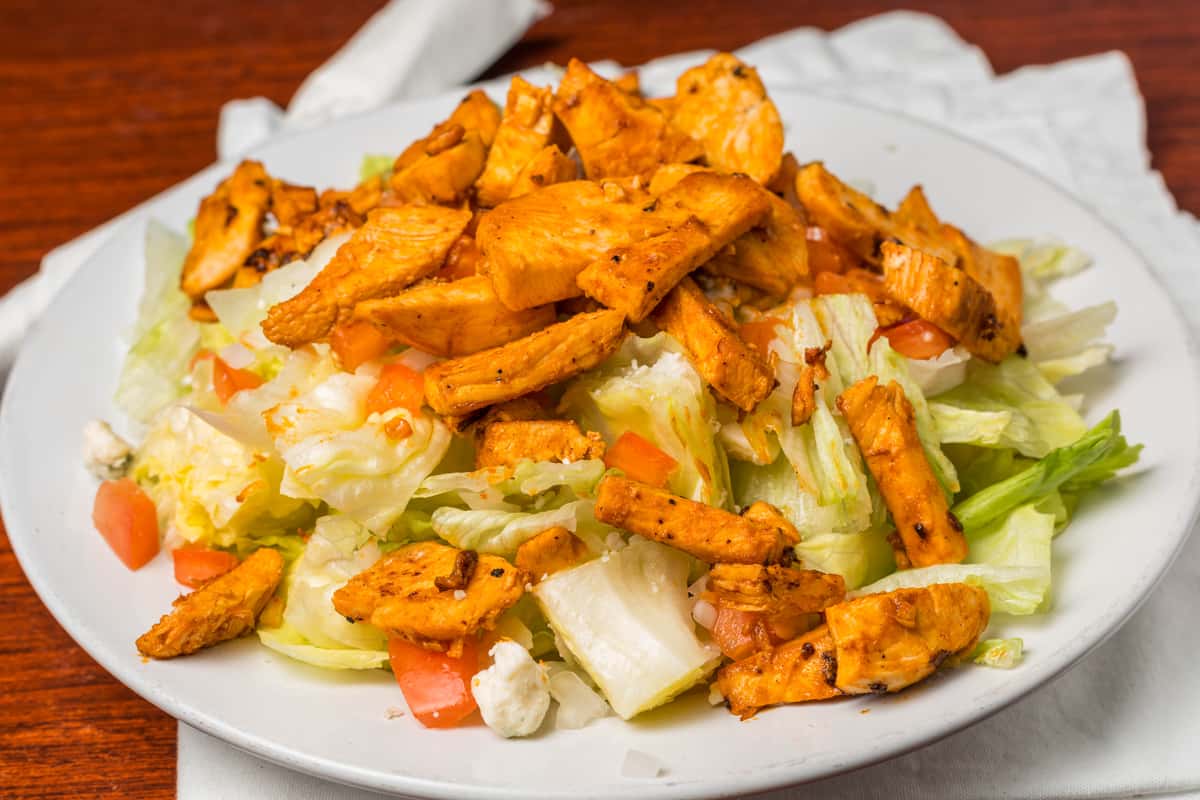 Buffalo Chicken Salad - Main Menu - Lighthouse Bar & Grill - Bar