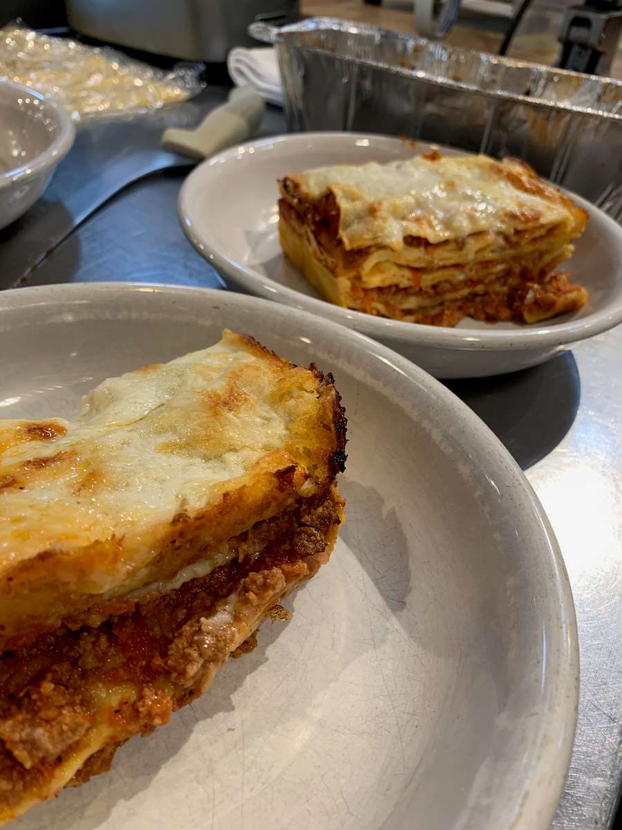 Meat Lasagna Scorpacciata Pasta Co Menu Scorpacciata Italian